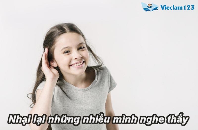 Nhại lại những nhiều mình nghe thấy Nhại lại những nhiều mình nghe thấy