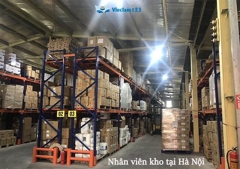 Nhân viên kho tại Hà Nội