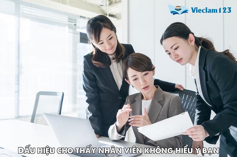 Dấu hiệu cho thấy nhân viên không biết bạn muốn họ phải làm gì?