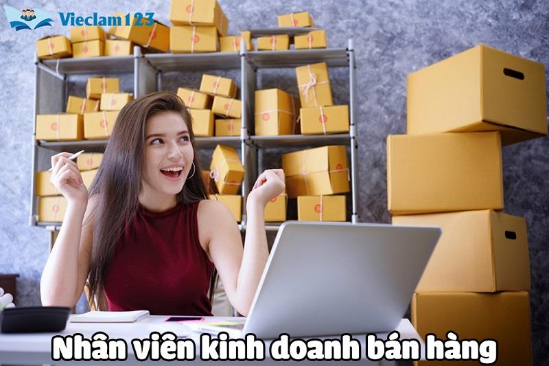 Nhân viên kinh doanh bán hàng