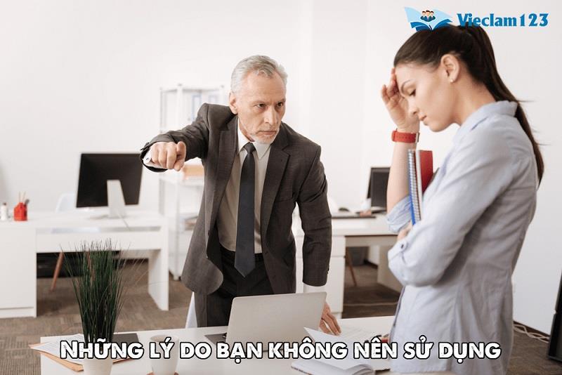 Những lý do bạn không nên sử dụng để từ chối cấp trên