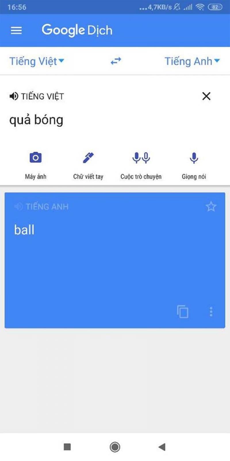 Google Translate cho phép bạn dịch cả cuộc hội thoại