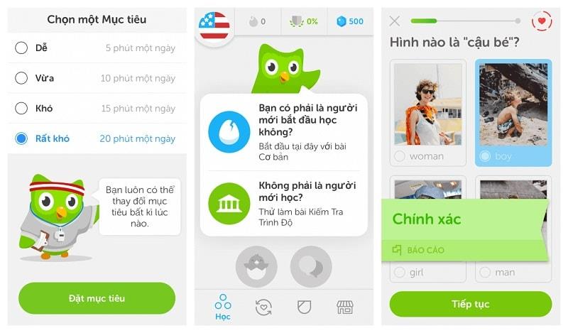 Phần mềm tự học Tiếng Anh Duolingo với phương pháp học tiên tiến