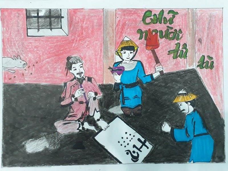 Phân tích bài chữ người tử tù