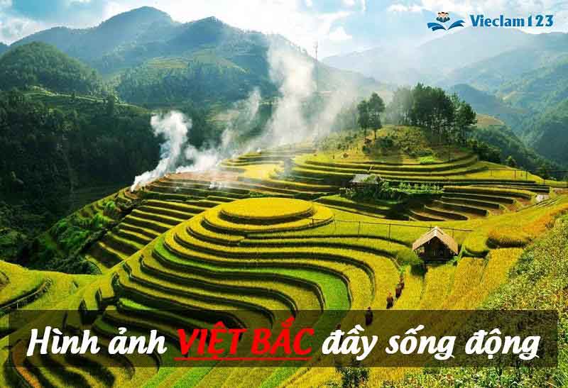 Hình ảnh thiên nhiên hùng vĩ của Việt Bắc