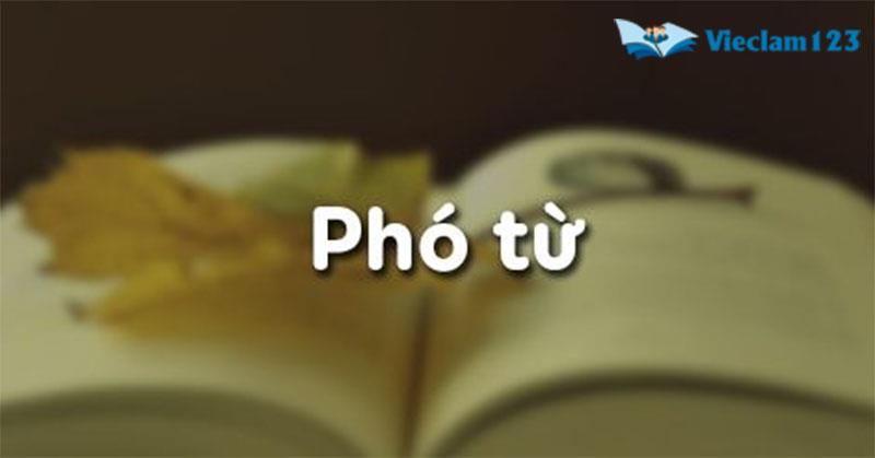 Phó từ trong tiếng Anh Phó từ trong tiếng Anh