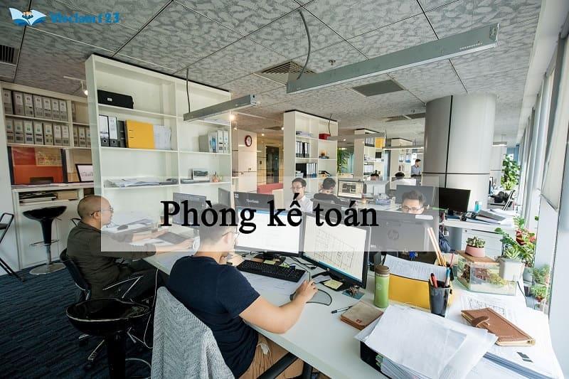 Phòng kế toán Phòng kế toán