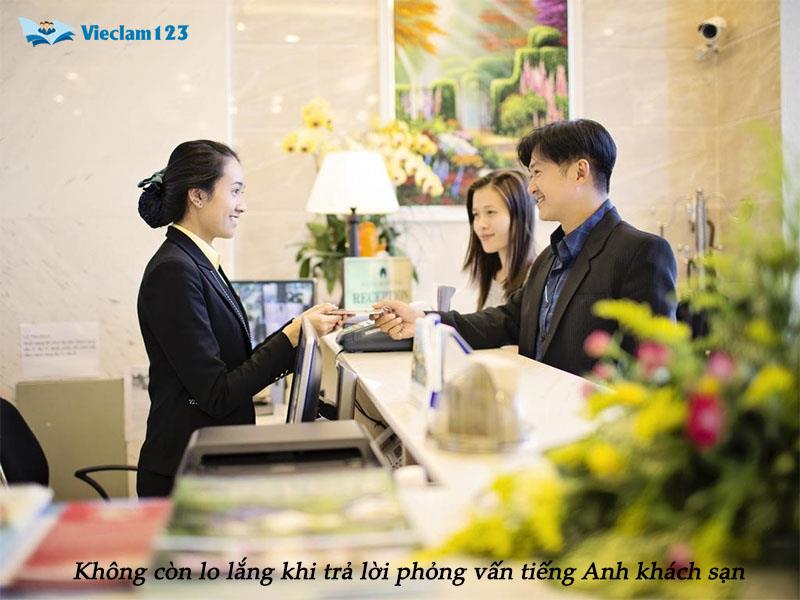 phỏng vấn tiếng Anh khách sạn