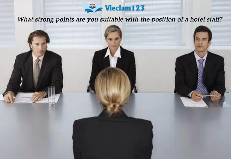 phỏng vấn tiếng Anh khách sạn