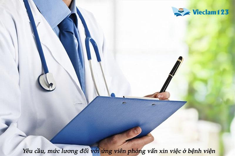 Phỏng vấn xin việc ở bệnh viện