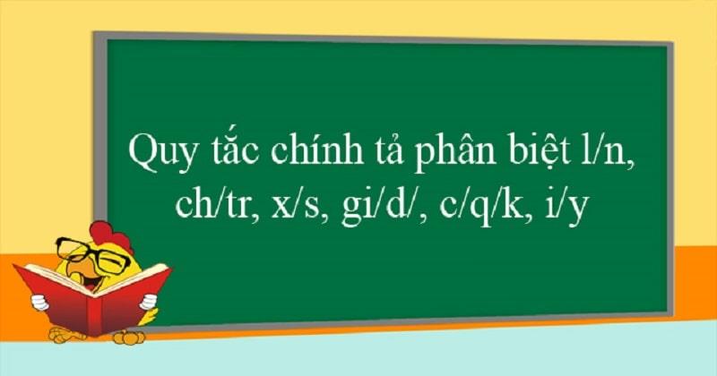 Quy tắc của âm đầu trong tiếng Việt