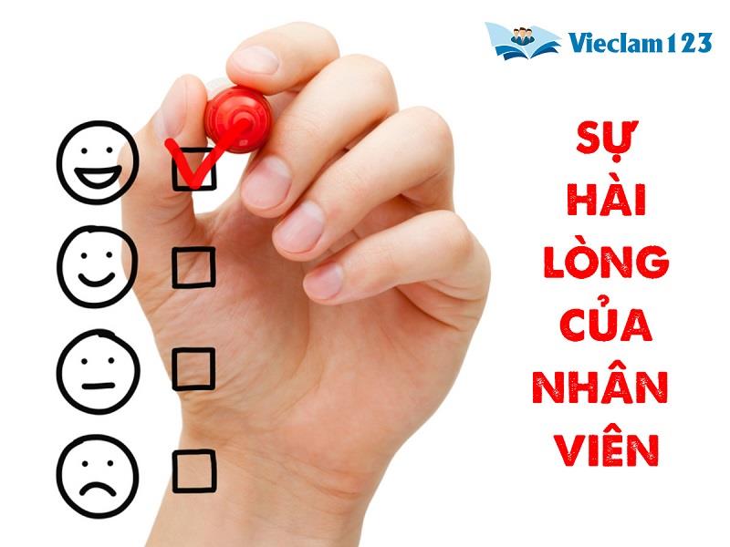 Các yếu tố làm nên sự hài lòng của nhân viên Các yếu tố làm nên sự hài lòng của nhân viên