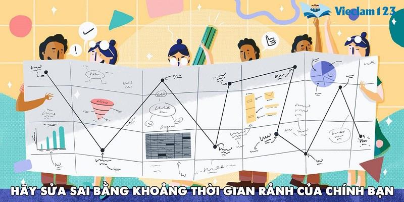 hãy sửa sai bằng khoảng thời gian rảnh của chính bạn