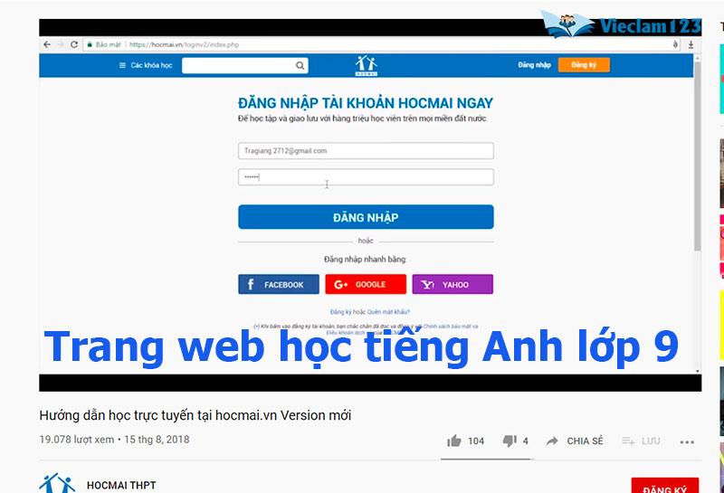 Tiếng Anh lớp 9 Tiếng Anh lớp 9
