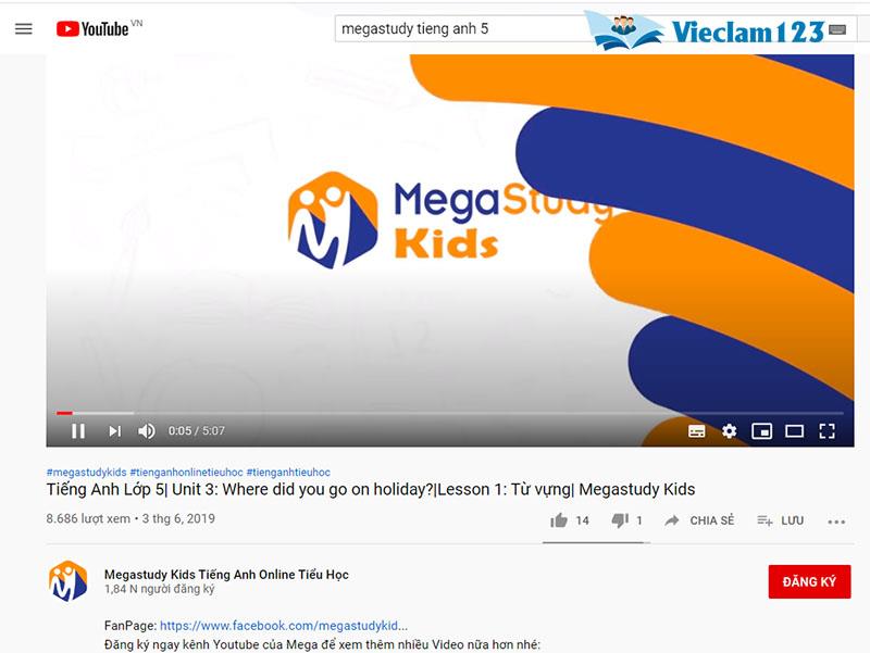 Tiếng Anh lớp 5 Tiếng Anh lớp 5