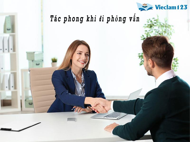 tác phong khi đi phỏng vấn tác phong khi đi phỏng vấn