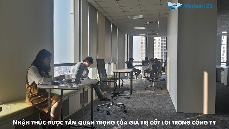 Nhận thức được tầm quan trọng của giá trị cốt lõi trong công ty Nhận thức được tầm quan trọng của giá trị cốt lõi trong công ty