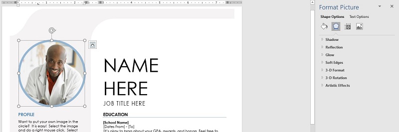 Sửa thông tin cá nhân trên CV Sửa thông tin cá nhân trên CV