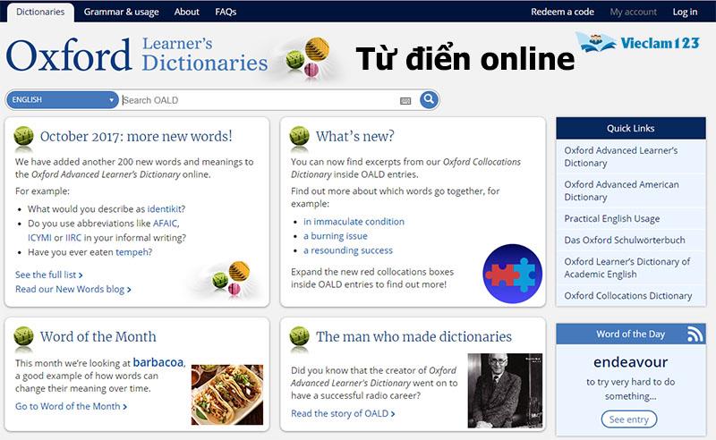 Từ điển online Từ điển online