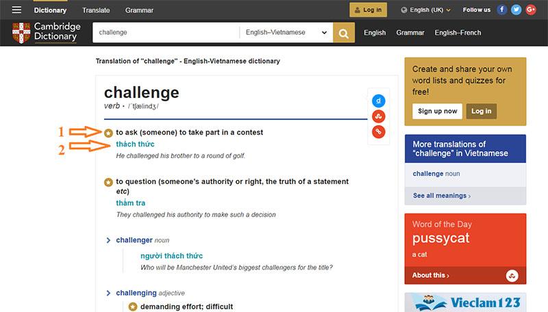 Ứng dụng từ điển tiếng Anh Ứng dụng từ điển tiếng Anh