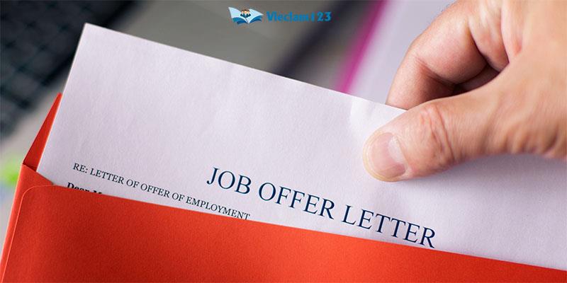 Thư mời nhận việc