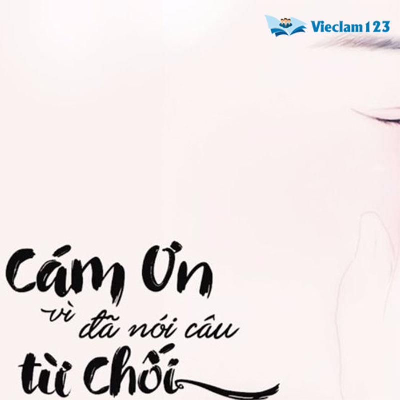 Thư từ chối phỏng vấn