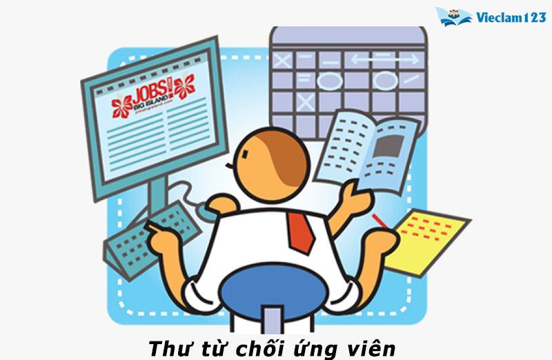 Thư từ chối ứng viên