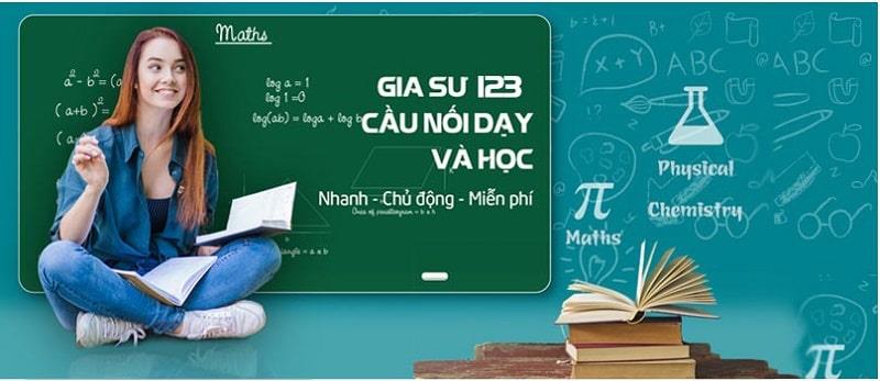 Tìm gia sư tại nhà miễn phí trên Vieclam123.vn