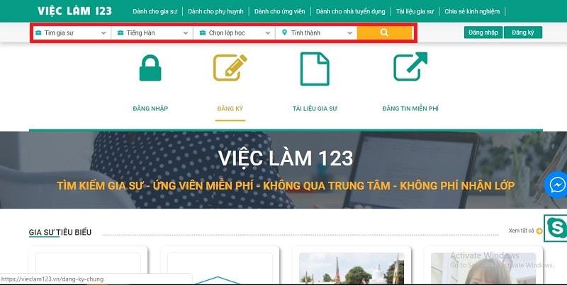 Tìm gia sư tiếng Hàn giúp nâng cao hiệu quả học tập