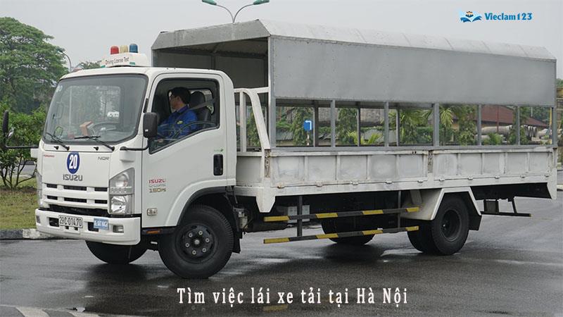 Tìm việc lái xe tải tại Hà Nội