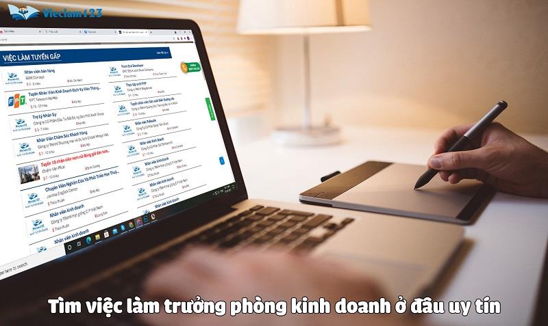 Tìm việc làm trưởng phòng kinh doanh ở đâu uy tín