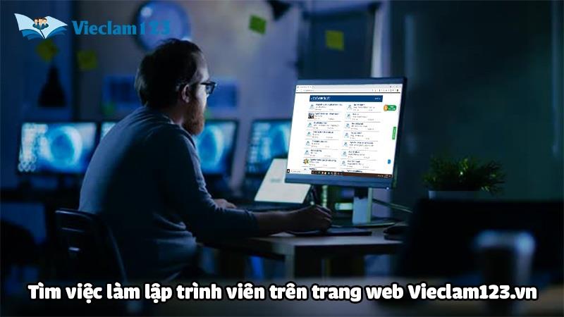 Cách tìm việc làm lập trình trên website vieclam123.vn