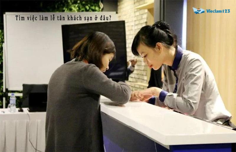 tìm việc lễ tân khách sạn tại Hà Nội