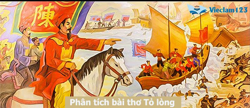 Phân tích bài thơ Tỏ lòng