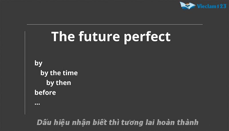 Thì tương lai hoàn thành Thì tương lai hoàn thành