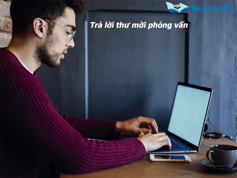 Trả lời thư mời phỏng vấn