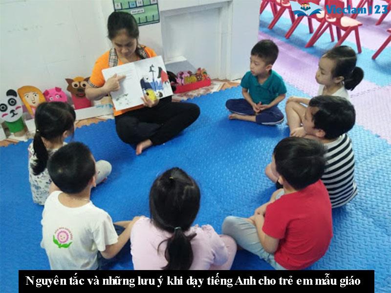 tiếng Anh cho trẻ em mẫu giáo