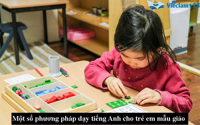 tiếng Anh cho trẻ em mẫu giáo