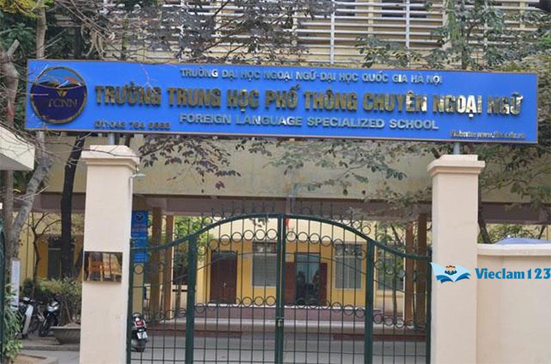  trường THPT Chuyên Ngoại ngữ