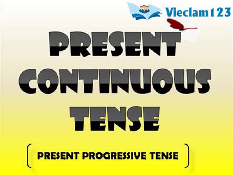 thì hiện tại tiếp diễn
