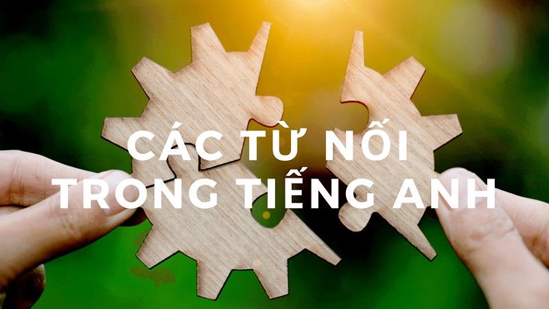 Các từ nối trong tiếng Anh Các từ nối trong tiếng Anh