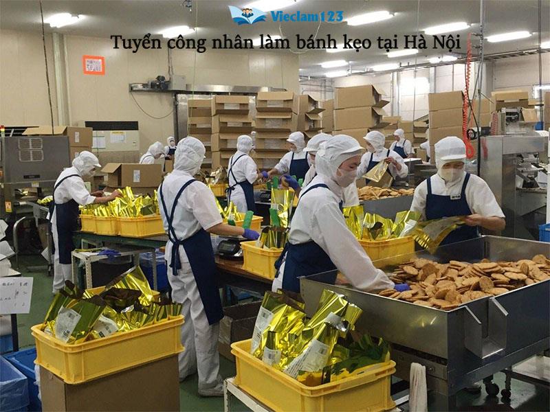 tuyển công nhân làm bánh kẹo tại Hà Nội tuyển công nhân làm bánh kẹo tại Hà Nội
