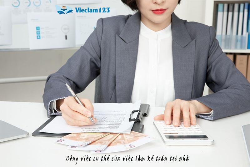 Việc làm kế toán tại nhà