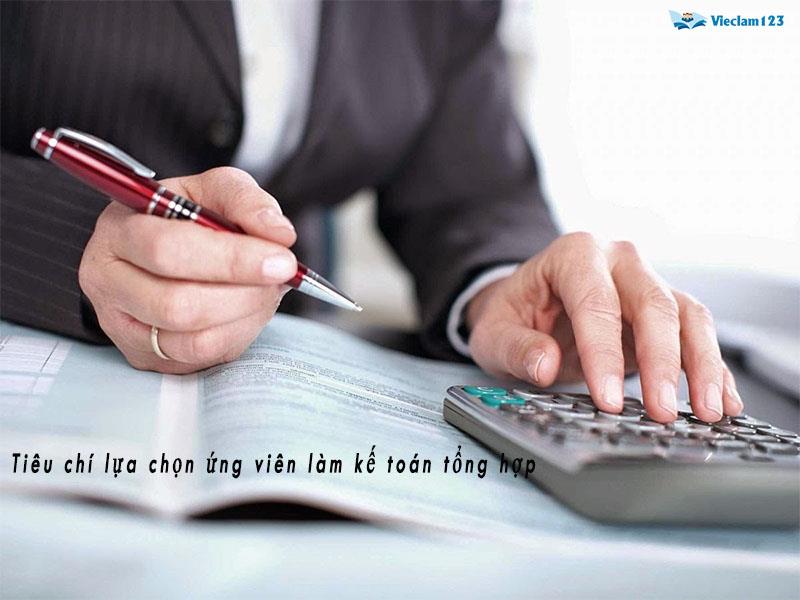 Việc làm kế toán tổng hợp