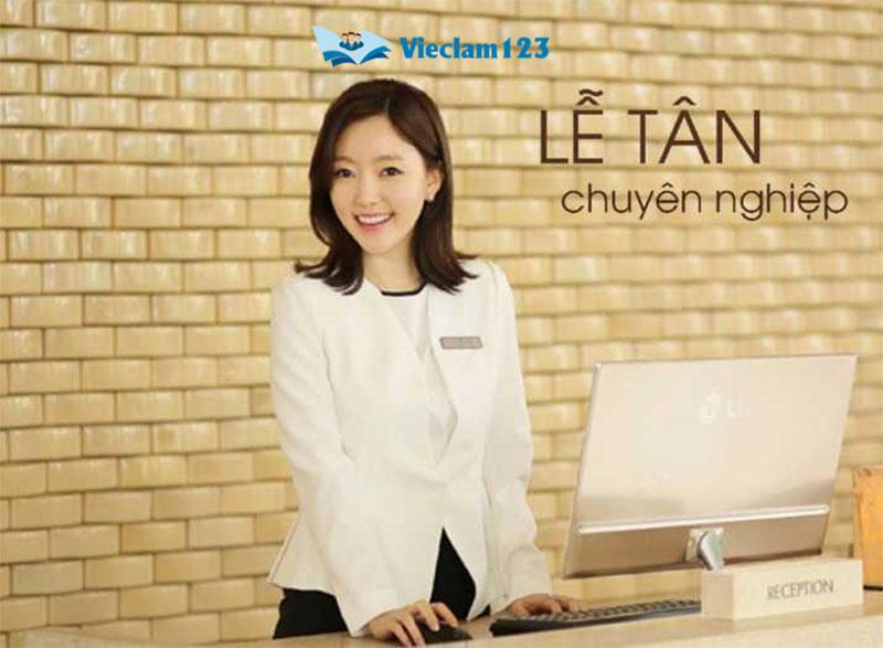 việc làm lễ tân tại Hà Nội