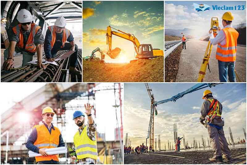 Việc làm ngành xây dựng