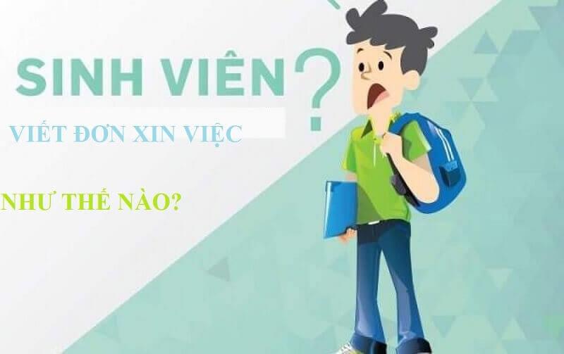 Đơn xin việc cho sinh viên chưa tốt nghiệp nên viết mở đầu ra sao?