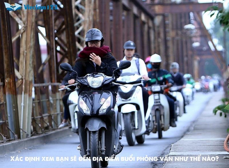 Xác định xem bạn sẽ đến địa điểm buổi phỏng vấn như thế nào?