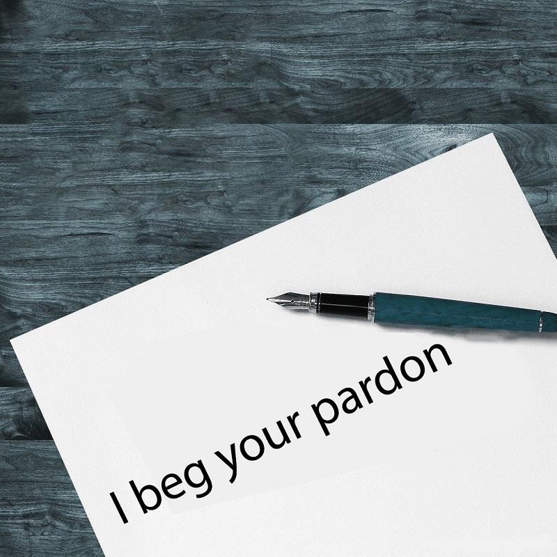 Cách xin lỗi trang trọng trong cả văn nói và văn viết