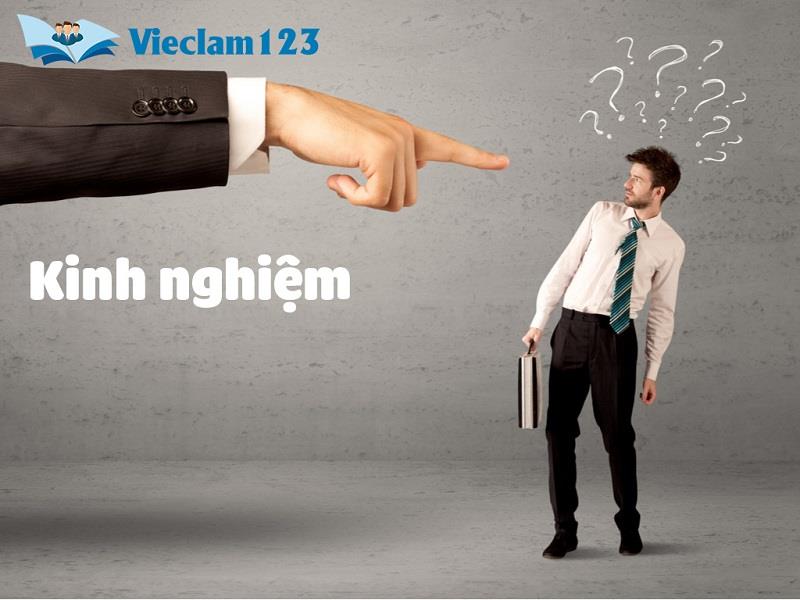 Yêu cầu về kinh nghiệm